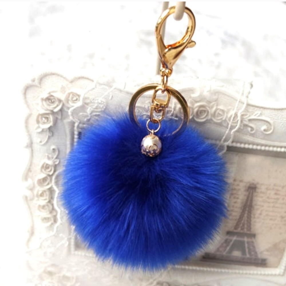 Pom Pom Keychain